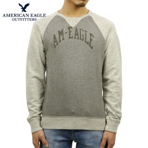 アメリカンイーグル AMERICAN EAGLE 正規品 メンズ トレーナー AE CREW SWEATSHIRT 1517-9022 D00S20 父の日 プレゼント ラッピング