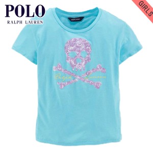 ポロ ラルフローレン キッズ Tシャツ 子供服 正規品 POLO RALPH LAUREN CHILDREN 半袖Tシャツ Solid Cotton Skull Top #31371136 D20S30