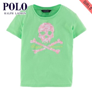 ポロ ラルフローレン キッズ Tシャツ 子供服 正規品 POLO RALPH LAUREN CHILDREN 半袖Tシャツ Solid Cotton Skull Top #31371136 D20S30 