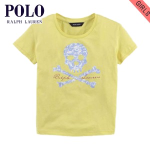 ポロ ラルフローレン キッズ Tシャツ 子供服 正規品 POLO RALPH LAUREN CHILDREN 半袖Tシャツ Solid Cotton Skull Top #31371136 D00S20 