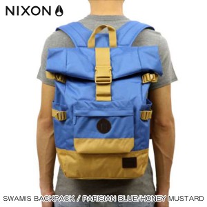 ニクソン NIXON 正規販売店 バッグ Swamis Backpack Parisian Blue / Honey Mustard BLUE 父の日 プレゼント ラッピング