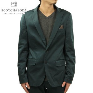 スコッチアンドソーダ SCOTCH＆SODA 正規販売店 メンズ セットアップ Slim shiny satin/elastan blazer