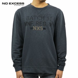 ノーエクセス スウェット メンズ 正規販売店 NO EXCESS トレーナー Crew Neck Fleece D15S25