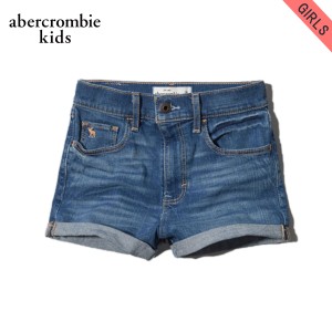 アバクロキッズ ショートパンツ ガールズ 子供服 正規品 AbercrombieKids ボトムス a&f natural waist shorts m