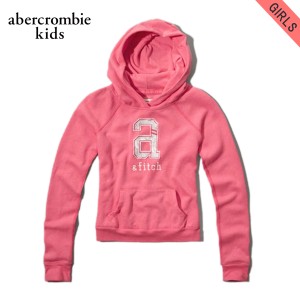 アバクロキッズ パーカー ガールズ 子供服 正規品 AbercrombieKids shine lace logo hoodie 252-76