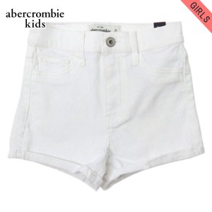 アバクロキッズ ショートパンツ ガールズ 子供服 正規品 AbercrombieKids ボトムス a&f natural waist shorts 249-812-0172-001 D20S30