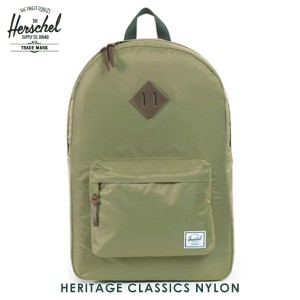 ハーシェル バッグ 正規販売店 Herschel Supply ハーシェルサプライ バッグ Heritage Classics - Nylon 10007-00589-OS Fern D15S25 父の