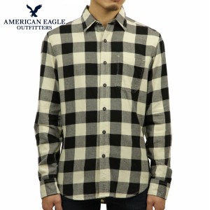 アメリカンイーグル シャツ メンズ 正規品 AMERICAN EAGLE 長袖シャツ ネルシャツ EO Factory Plaid Flannel Shirt 0513-8895 D20S30