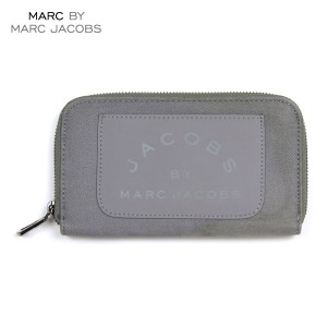 【アウトレット品】マークジェイコブス MARCJACOBS 正規品 財布 Laminated Twill Jacobs Long Zip Wallet (W19*H11cm 父の日 プレゼント 