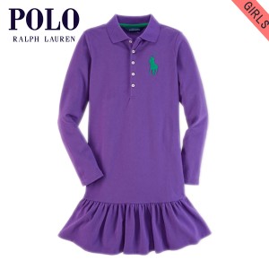 ポロ ラルフローレン キッズ ポロシャツ ガールズ 子供服 正規品 POLO RALPH LAUREN CHILDREN 半袖ポロシャツ BIG PONY C 父の日 プレゼ