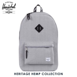 ハーシェル バッグ 正規販売店 Herschel Supply ハーシェルサプライ バッグ HERITAGE HEMP COLLECTION 10007-007 父の日 プレゼント ラッ