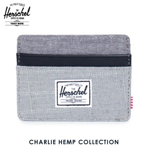 ハーシェル カードケース 正規販売店 Herschel Supply ハーシェルサプライ CHARLIE HEMP COLLECTION 10045-0 父の日 プレゼント ラッピン