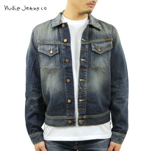 ヌーディージーンズ アウター メンズ 正規販売店 Nudie Jeans ジャケット Conny 160382 5016 B26 Denim D15S25 父の日 プレゼント ラッピ