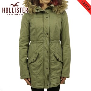 ホリスター アウター レディース 正規品 HOLLISTER ジャケット ホリスター Jack Creek Twill Parka 344-445-0245-033 D20S30