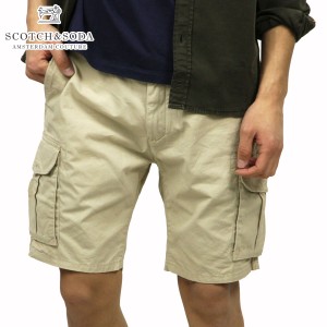 スコッチアンドソーダ ショートパンツ メンズ 正規販売店 SCOTCH＆SODA ボトムス Summer lightweight canvas cargo short 81120 06 D15S2