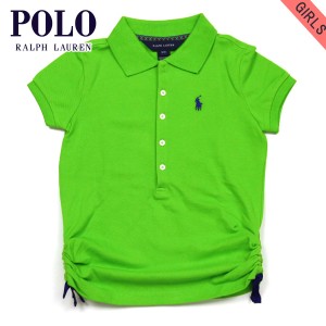 ポロ ラルフローレン キッズ ポロシャツ ガールズ 子供服 正規品 POLO RALPH LAUREN CHILDREN 半袖ポロシャツ BIG PONY POLO SHIRT D00S2