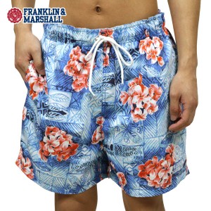 フランクリン マーシャル FRANKLIN＆MARSHALL 正規販売店 メンズ スイムパンツ SWIM SHORTS BATIK FLOWER BWUA9051 41181-7002 D15S25