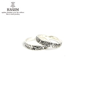 ハリム HARIM 正規販売店 指輪 リング ARABESQU DOUBLE RING SILVER HRR010SV 父の日 プレゼント ラッピング