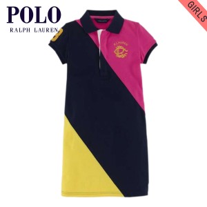 ポロ ラルフローレン キッズ ポロシャツ ガールズ 子供服 正規品 POLO RALPH LAUREN CHILDREN 半袖ポロシャツ COLOR- 父の日 プレゼント 