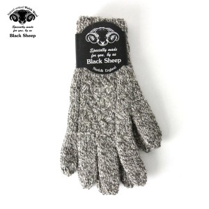 ブラックシープ BLACK SHEEP 正規販売店 メンズ 手袋 BLACK SHEEP HANDMADE 5FINGER CABLE KNIT GLOVE GB07B TWIST