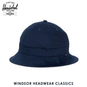 ハーシェル ハット 正規販売店 Herschel Supply ハーシェルサプライ 帽子 Windsor HEADWEAR CLASSICS 1029-0004-OS Navy D15S25