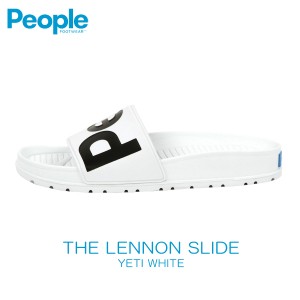 ピープルフットウェア People Footwear 正規販売店 メンズ 靴 サンダル THE LENNON SLIDE NC04S-009 YETI WHITE D00S15