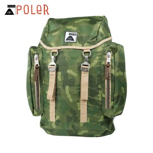 ポーラー POLER 正規販売店 バックパック リュックサック RUCKSACK 532008-GCO GREEN CAMO D15S25