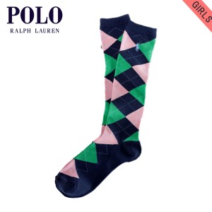 ポロ ラルフローレン キッズ ソックス ガールズ 子供服 正規品 POLO RALPH LAUREN CHILDREN 靴下 ARGYLE KNEE-HIGH S 父の日 プレゼント 