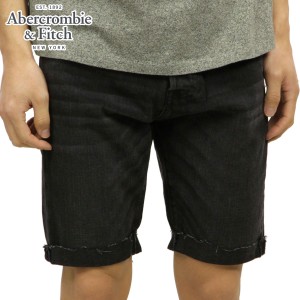 アバクロ ショートパンツ メンズ 正規品 Abercrombie＆Fitch デニムハーフパンツボトムス A&F CLASSIC FIT DENIM SHORTS