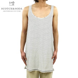 スコッチアンドソーダ タンクトップ メンズ 正規販売店 SCOTCH＆SODA Retro surf singlet 130890 02 D00S15