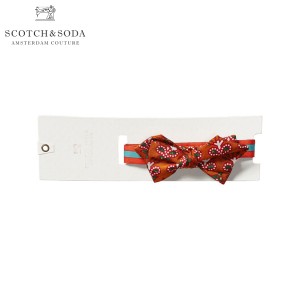 スコッチアンドソーダ SCOTCH＆SODA 正規販売店 メンズ ネクタイ Printed bow-tie 130981 01 D15S25 父の日 プレゼント ラッピング