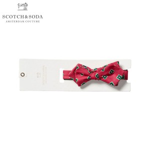 スコッチアンドソーダ SCOTCH＆SODA 正規販売店 メンズ ネクタイ Printed bow-tie 130981 07 D15S25 父の日 プレゼント ラッピング