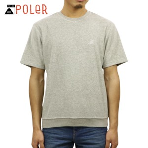 ポーラー スウェット メンズ 正規販売店 POLER トレーナー TERRY FLYNT FLEECE SHIRT 611144-GRY HEATHER 父の日 プレゼント ラッピング