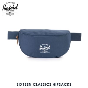 ハーシェル バッグ 正規販売店 Herschel Supply ハーシェルサプライ ショルダーバッグ Sixteen Classics Hipsacks 10016-00007-OS Navy D