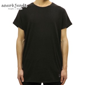 アナケット Tシャツ 正規販売店 ANERKJENDT 半袖Tシャツ TRUNG T-SHIRT CAVIAR 9216340 D15S25