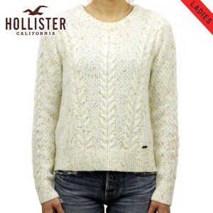 ホリスター セーター レディース 正規品 HOLLISTER ホリスター Cable Crew Sweater 350-507-0569-10