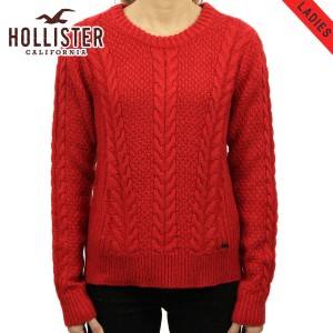 ホリスター セーター レディース 正規品 HOLLISTER Cable Crew Sweater 350-507-0569-500 D20S