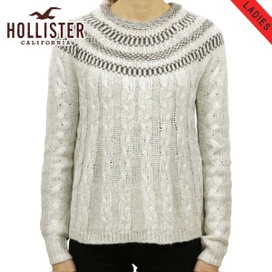 ホリスター セーター レディース 正規品 HOLLISTER Cable Swing Sweater 350-507-0573-118 D20S30