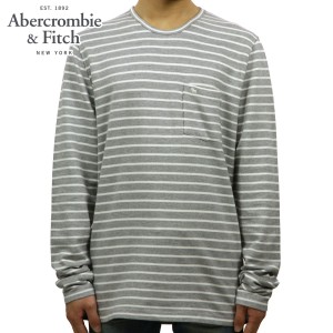 アバクロ ロンT メンズ 正規品 Abercrombie＆Fitch 長袖Tシャツ STRIPE KNIT TEE 124-236-1357-023 D00S20 父の日 プレゼント ラッピング