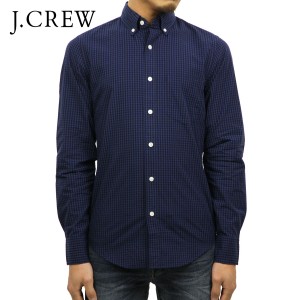 ジェイクルー シャツ メンズ 正規品 J.CREW 長袖シャツ WASHED SHIRT IN MINI-GINGHAM b8636 D00S20 父の日 プレゼント ラッピング