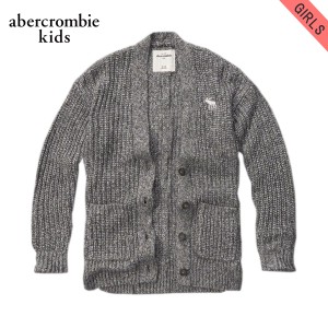 アバクロキッズ セーター ガールズ 子供服 正規品 AbercrombieKids カーディガン iconic shaker-stitch sweater 250-755-0315-010 D00S20