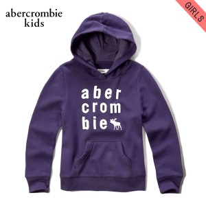 アバクロキッズ パーカー ガールズ 子供服 正規品 AbercrombieKids applique logo graphic hoodie 252-767-0237-068 D00S20 父の日 プレ