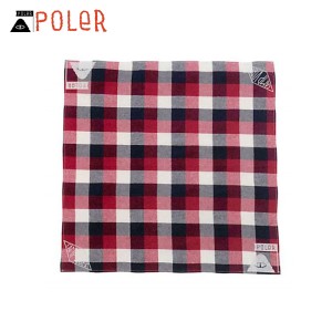 ポーラー POLER 正規販売店 バンダナ スカーフ BANDANAS 636022-RED RED