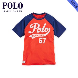 ポロ ラルフローレン キッズ Tシャツ 子供服 正規品 POLO RALPH LAUREN CHILDREN 半袖Tシャツ COTTON GRAPHIC BASEBA 父の日 プレゼント 