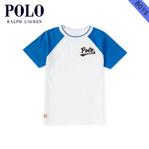 ポロ ラルフローレン キッズ Tシャツ 子供服 正規品 POLO RALPH LAUREN CHILDREN 半袖Tシャツ COTTON JERSEY BASEBALL TEE 84913216 D00S