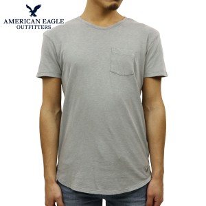 アメリカンイーグル Tシャツ 正規品 AMERICAN EAGLE 半袖Tシャツ AEO POCKET LONGLINE T-SHIRT 1162-8442 020 D00S20 父の日 プレゼント 