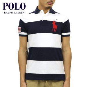 ポロ ラルフローレン ポロシャツ メンズ 正規品 POLO RALPH LAUREN 半袖ポロシャツ BIG PONY STRIPE POLO D00S20