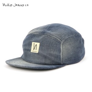 ヌーディージーンズ Nudie Jeans 正規販売店 帽子 キャップ LARSSON CAP DENIM B26 180802 父の日 プレゼント ラッピング