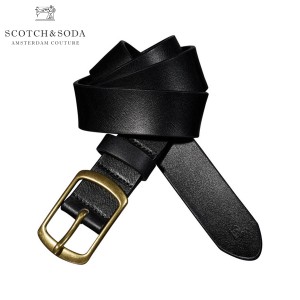 スコッチアンドソーダ SCOTCH＆SODA 正規販売店 ベルト Classic belt in leather quality 101841 08 D00S20 父の日 プレゼント ラッピン