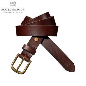 【ポイント10倍 9/18 10:00〜9/25 9:59】 スコッチアンドソーダ SCOTCH＆SODA 正規販売店 ベルト Chic dress belt in leather quality 10